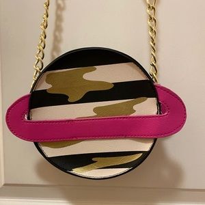 Betsey Johnson Saturn Planet Purse nwot novelty